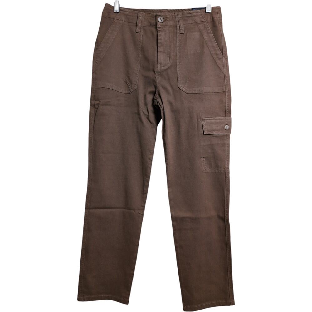 NWT Kut From The Kloth Brown Ankle Straight Leg Pants Size 6